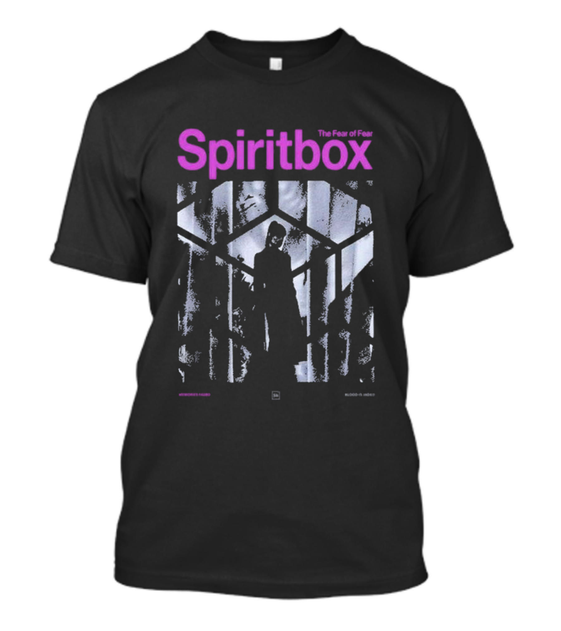 Spiritbox The Fear Of Fear Woman Silhouette Geometric Window T-Shirt