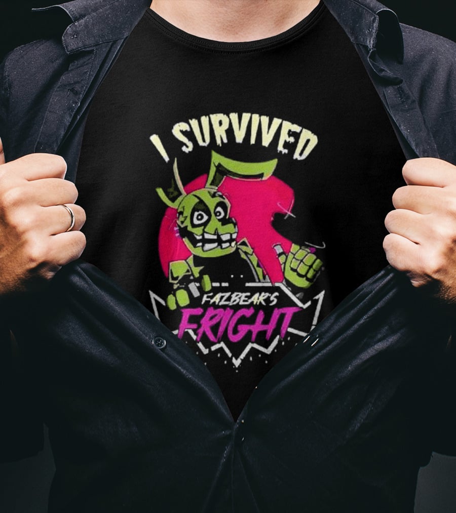 I Survived Fazbear’s Fright Springtrap Bundle T-Shirt