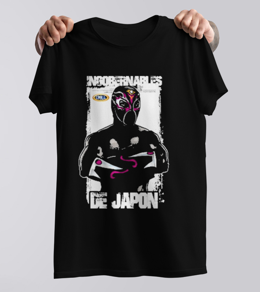 Ingobernables De Japon CMLL Titán Masked Wrestler T-Shirt