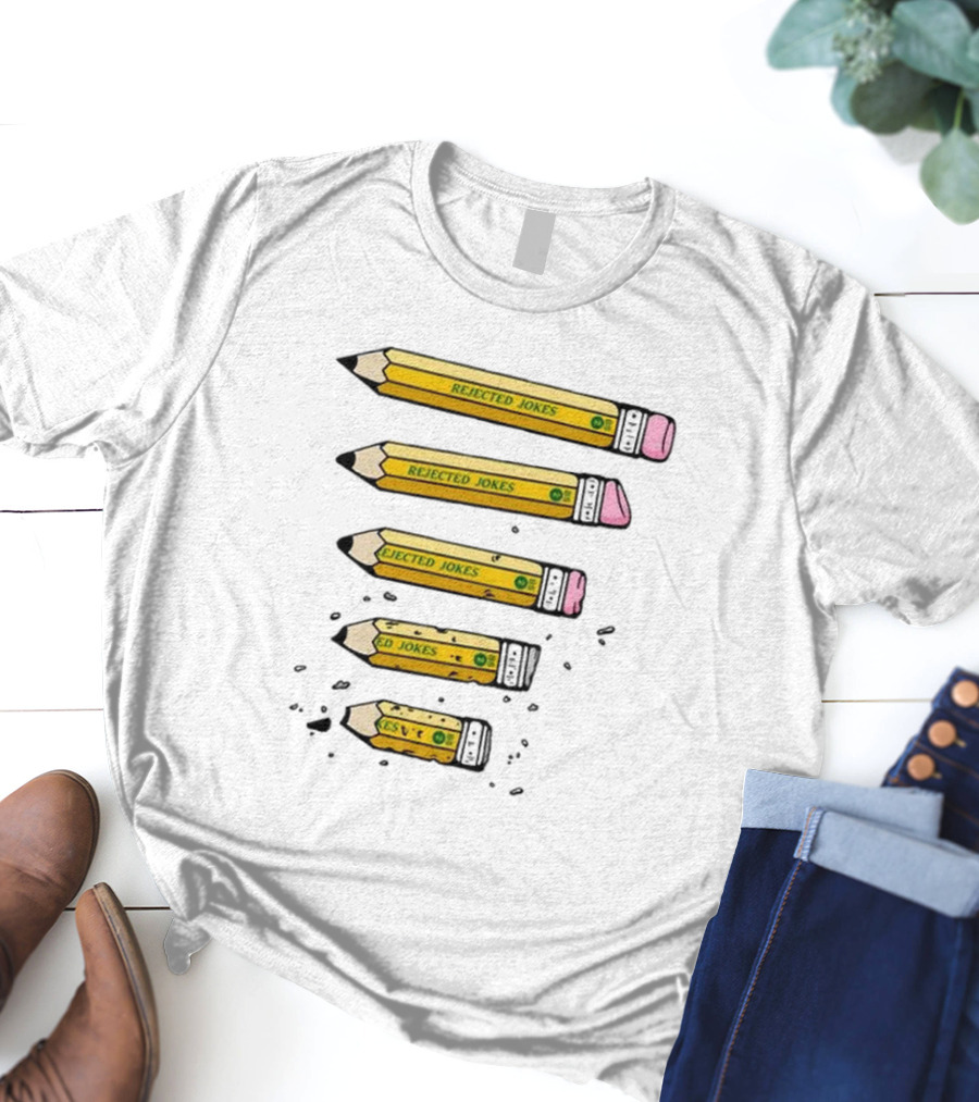 Rejected Jokes Pencil Series Ben Schwartz T-Shirt