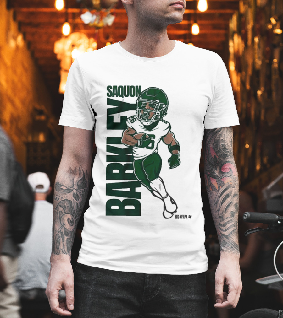 Saquon Barkley NFLPA Superhero Star T-Shirt