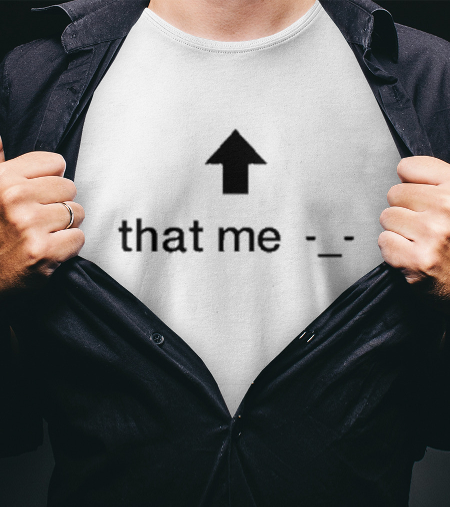 Sealicidal That Me Arrow Emoji -_- T-Shirt