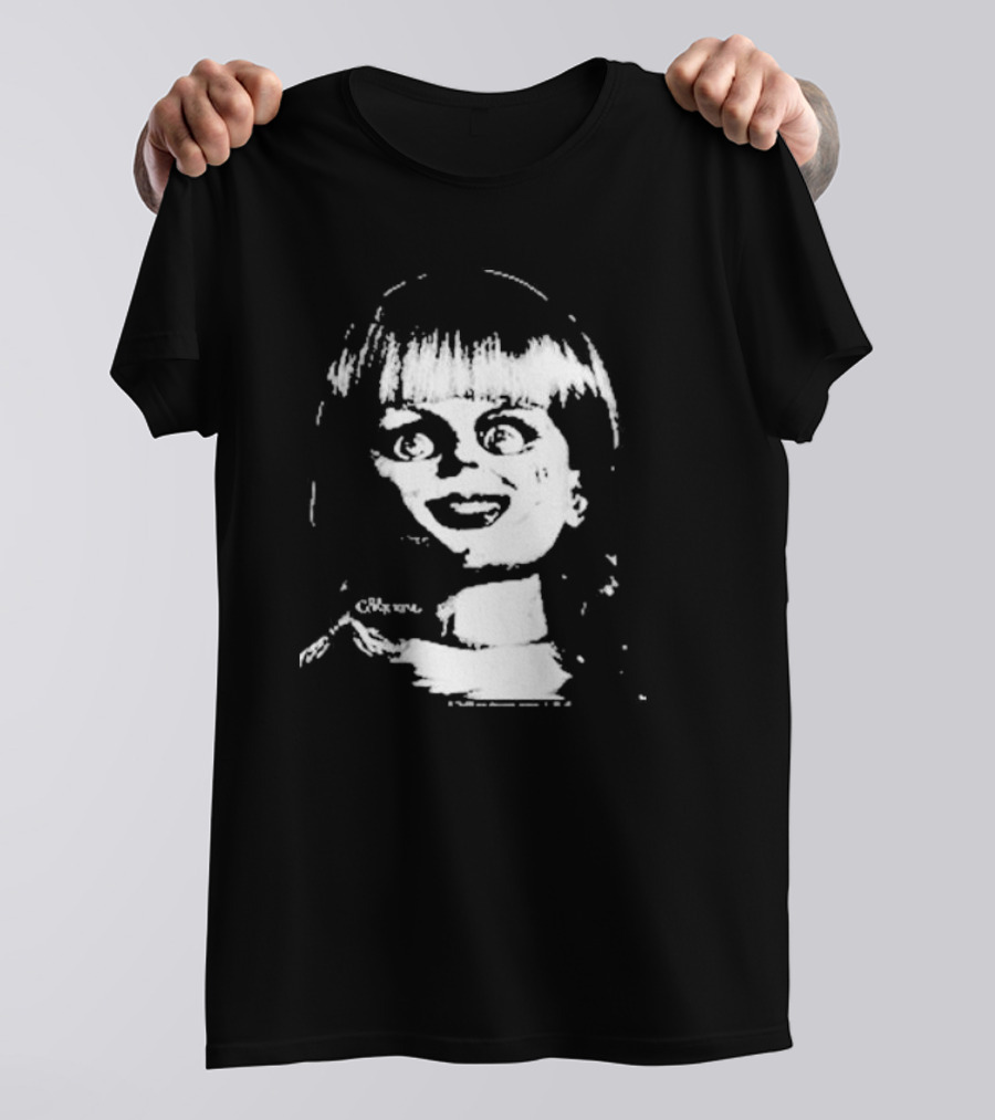 Annabelle Conjuring Doll Face T-Shirt