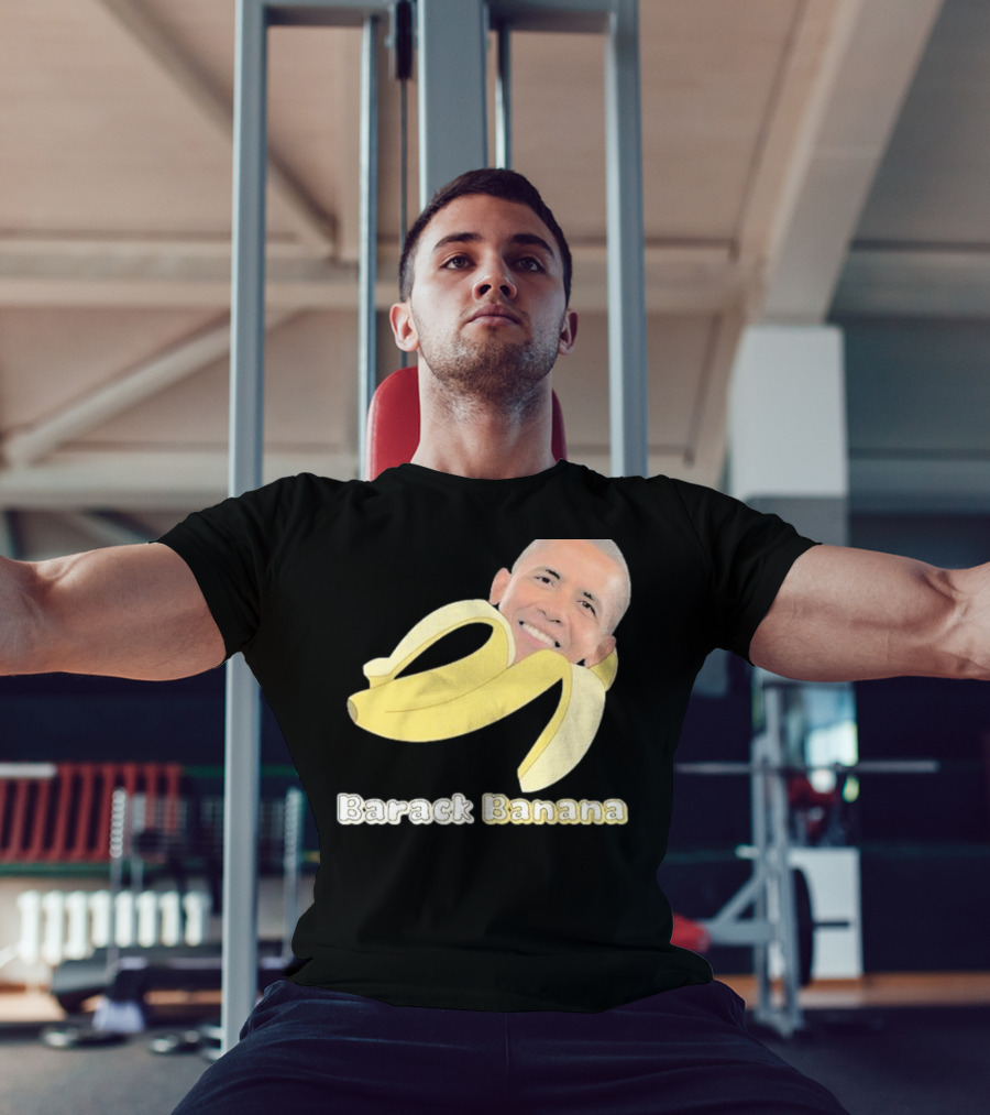 Barack Banana Funny Meme Face T-Shirt