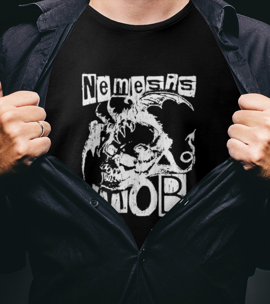 Nemesis Mob Skull Dragon T-Shirt