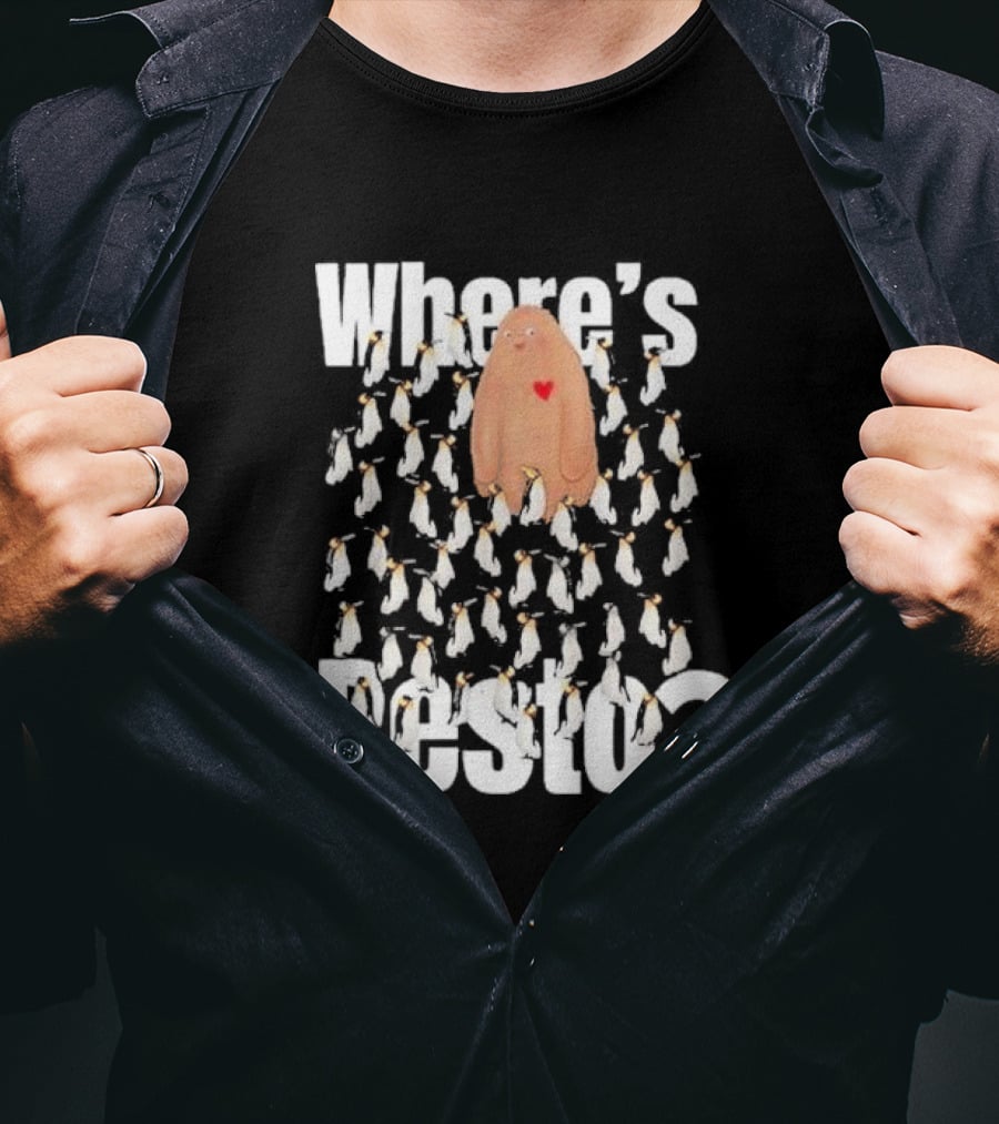 Where's Pesto The Penguin Among Penguins? T-Shirt