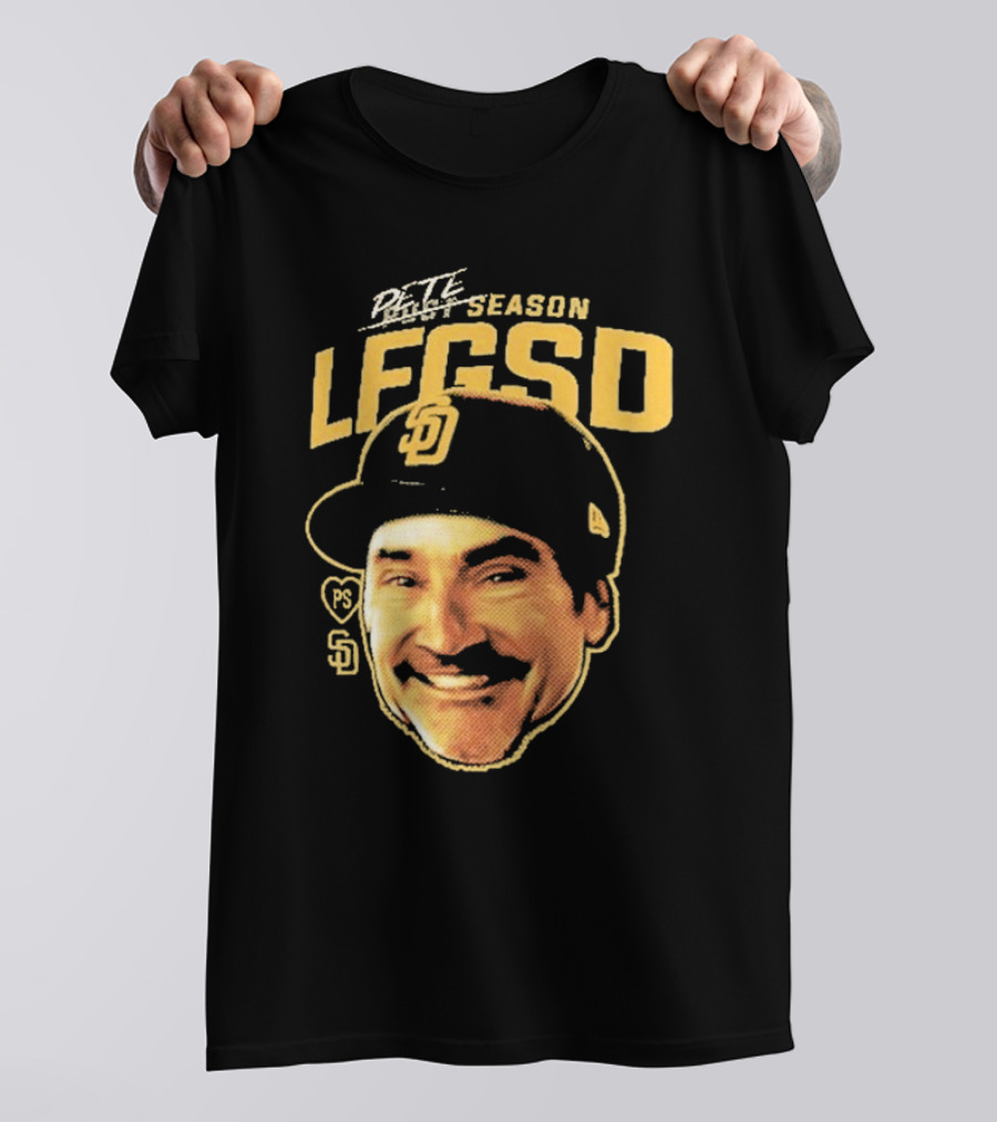 Pete Season Lfgsd San Diego Baseball Legends Cap T-Shirt