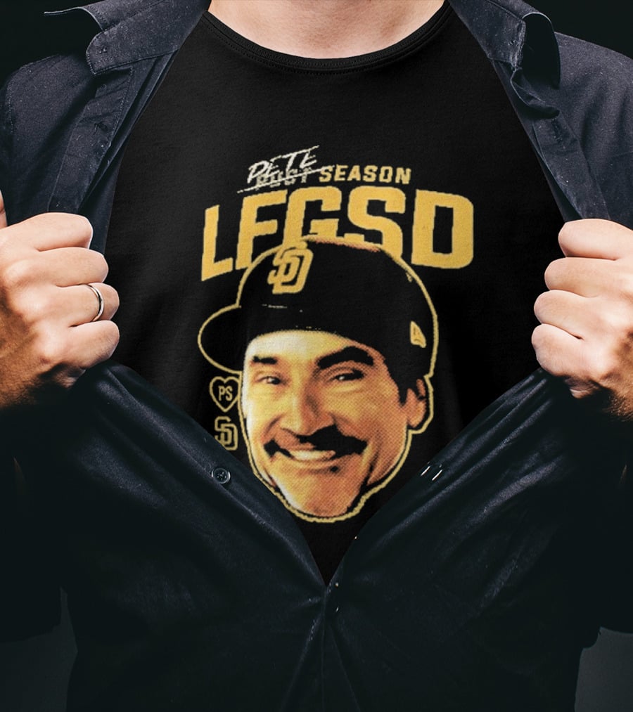 Pete Season Lfgsd San Diego Baseball Legends Cap T-Shirt
