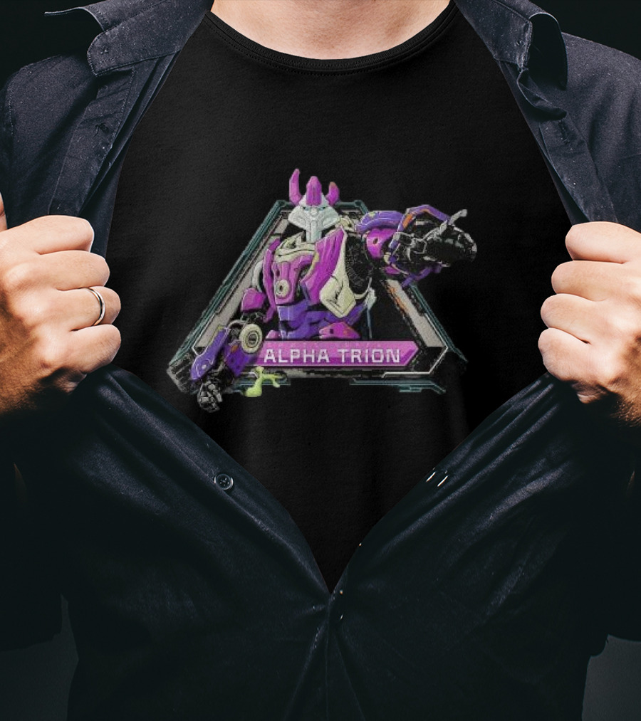 Transformers Alpha Trion Iconic Retro Big Chest T-Shirt