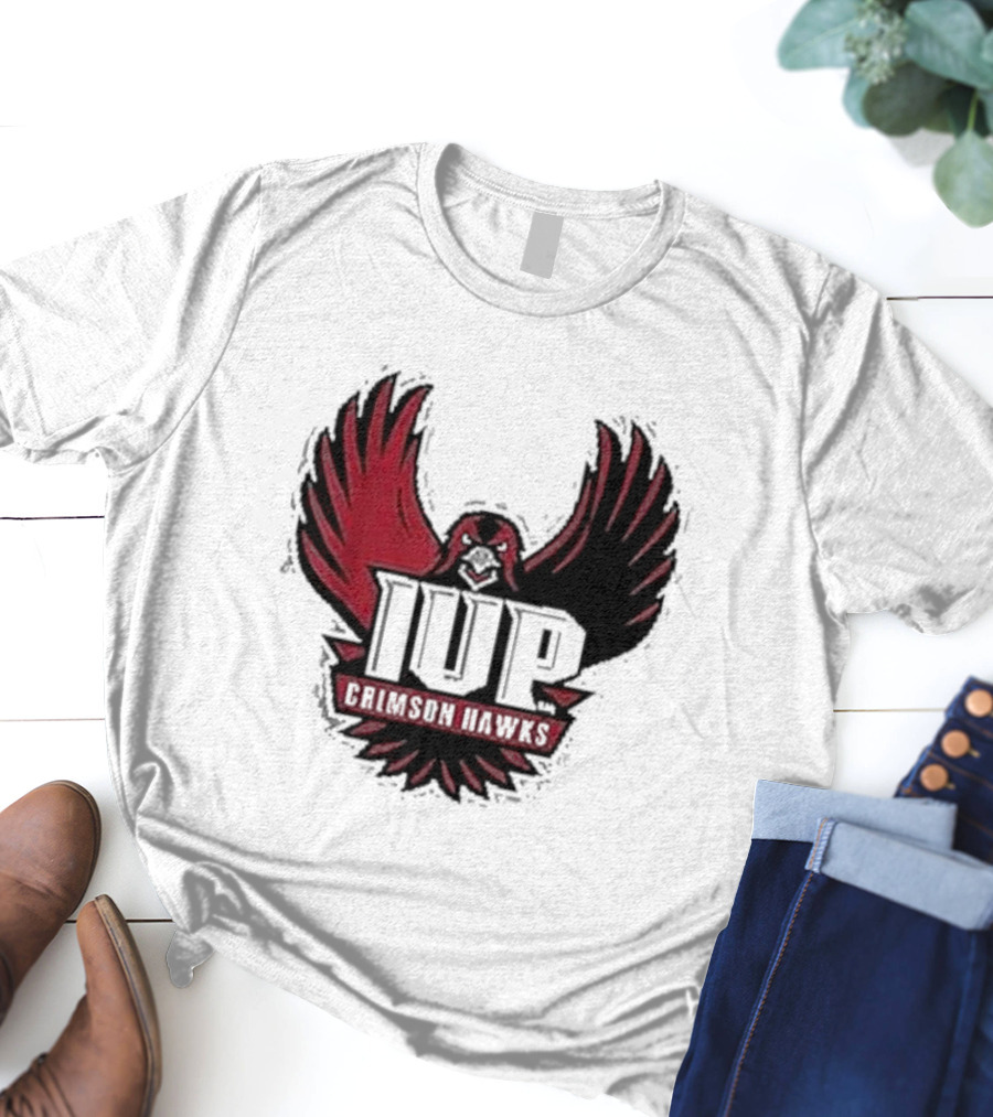 IUP Crimson Hawks Indiana University Pennsylvania NCAA IUPHC002 T-Shirt
