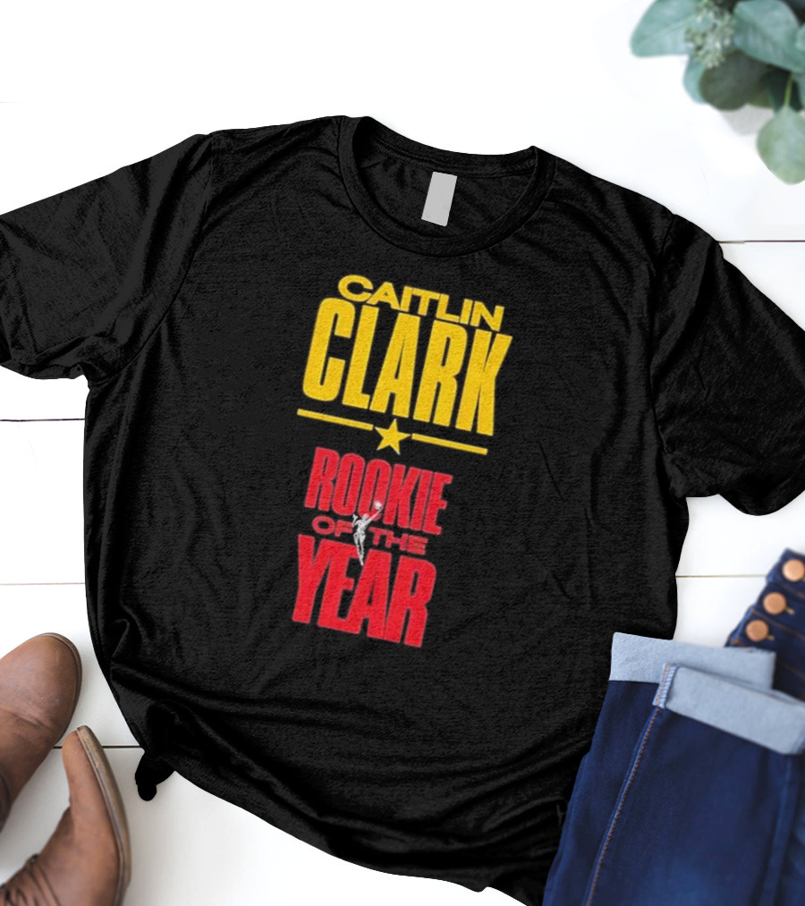 Caitlin Clark Rookie Of The Year Star Athletic Achievement 24 T-Shirt