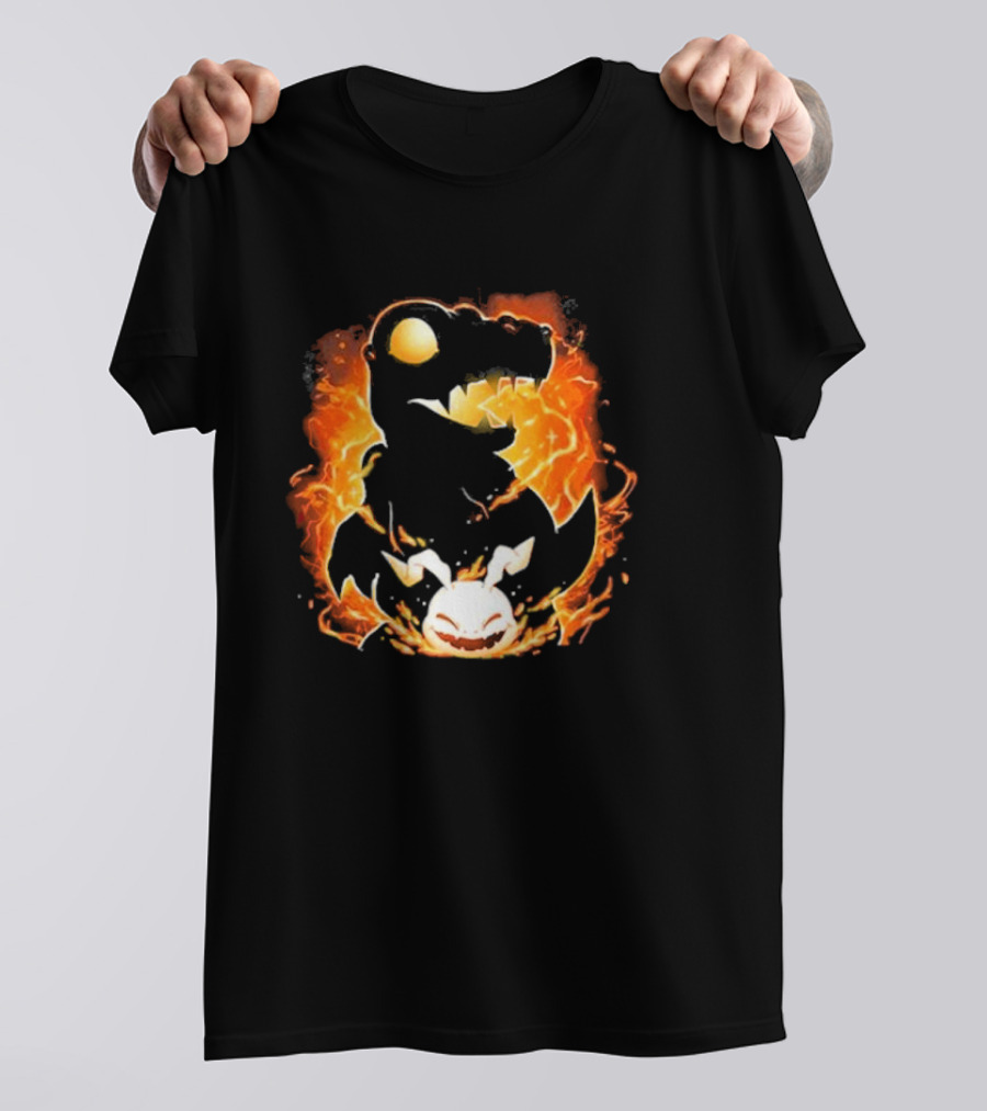 Courage Fire Vallina Fiery Creature T-Shirt