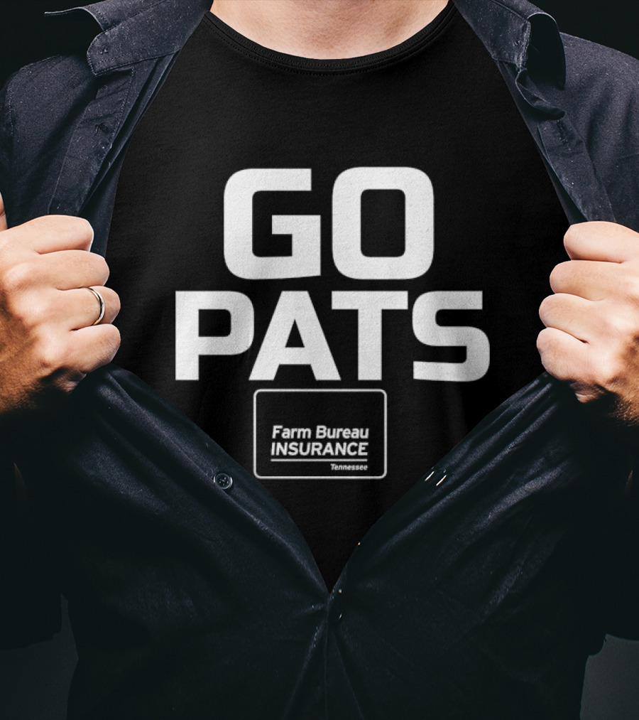 GO PATS Farm Bureau Insurance Tennessee T-Shirt
