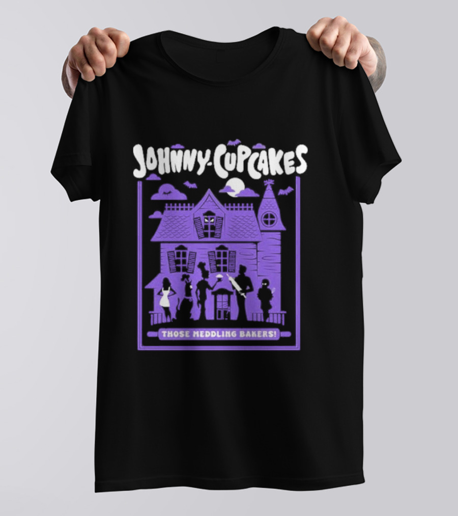 Johnny Cupcakes Haunted House Those Meddling Bakers T-Shirt