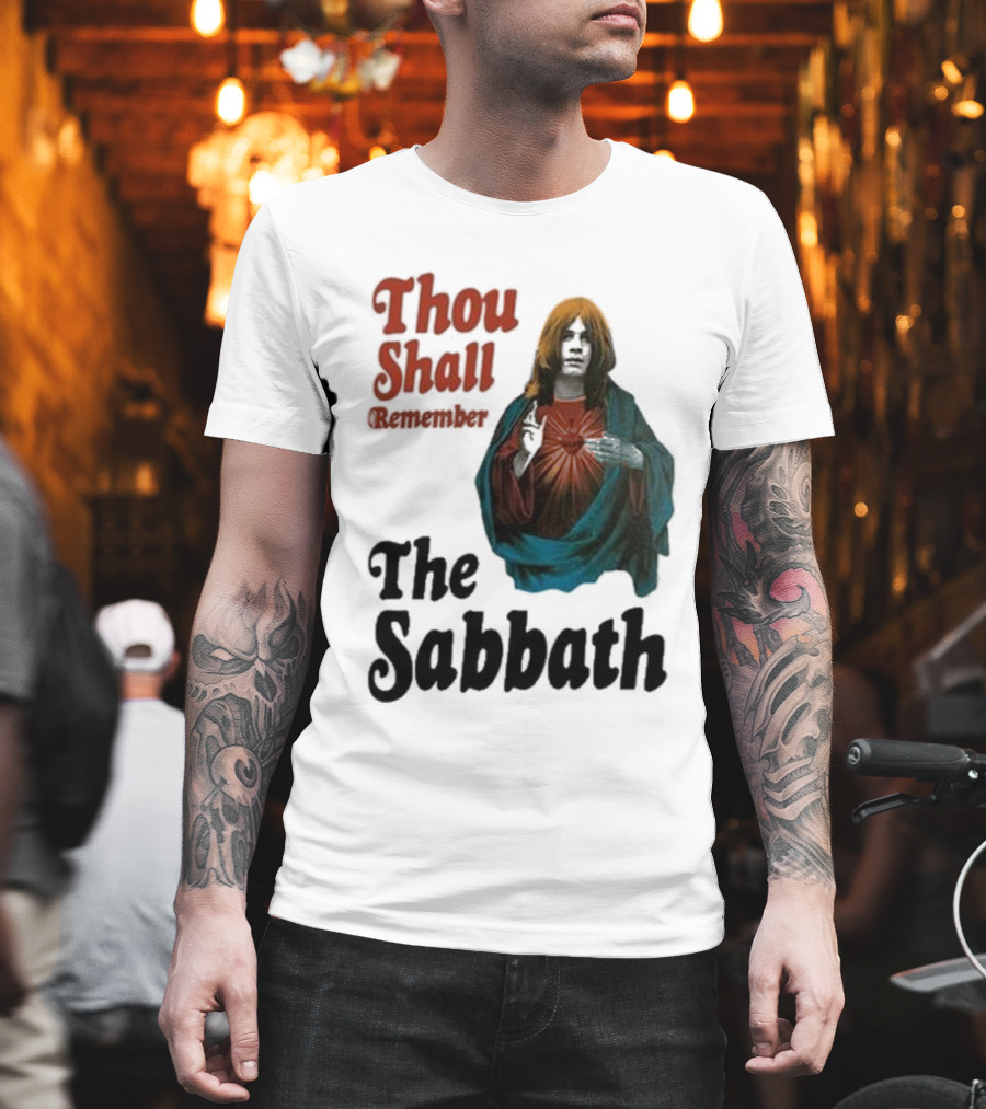 Thou Shall Remember The Sabbath Black Sabbath T-Shirt
