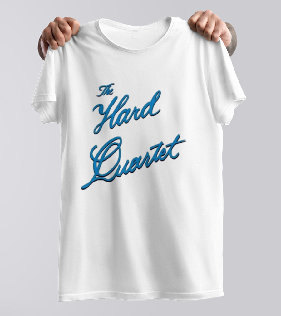 The Hard Quartet Band Blue T-Shirt