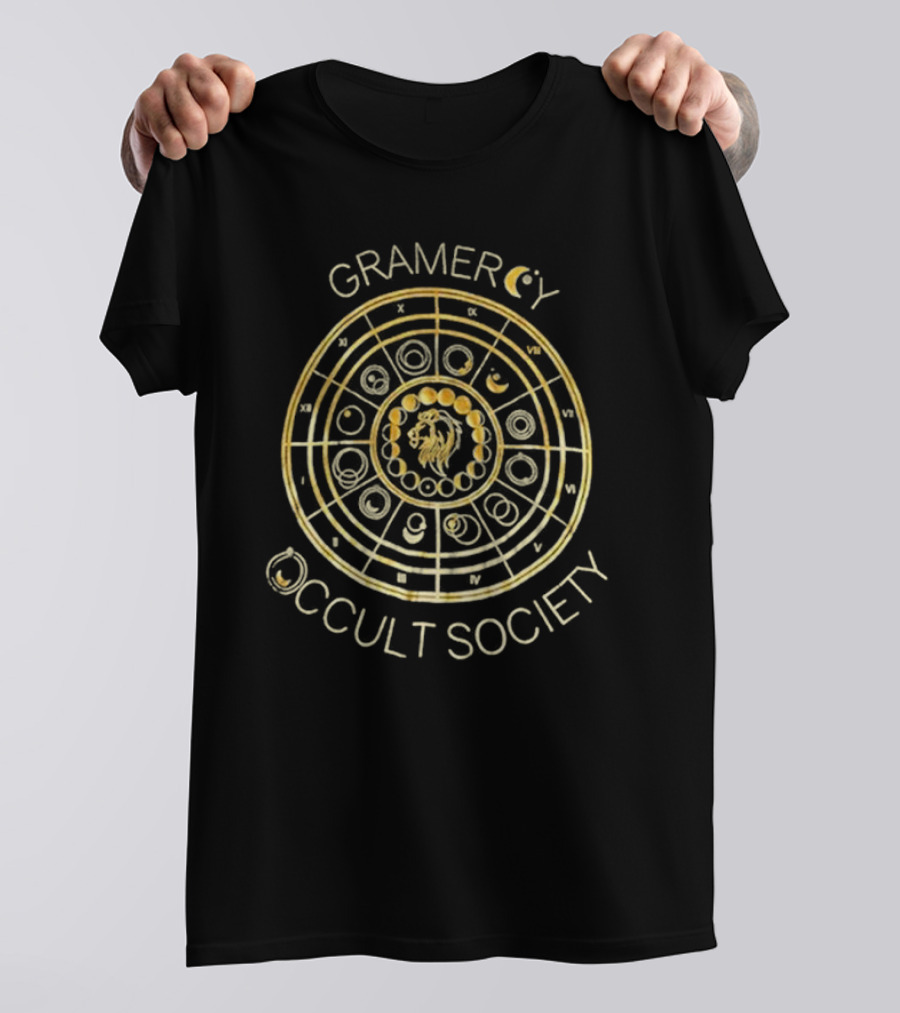 Gramercy Occult Society Zodiac Circle Dropout Dimension 20 T-Shirt