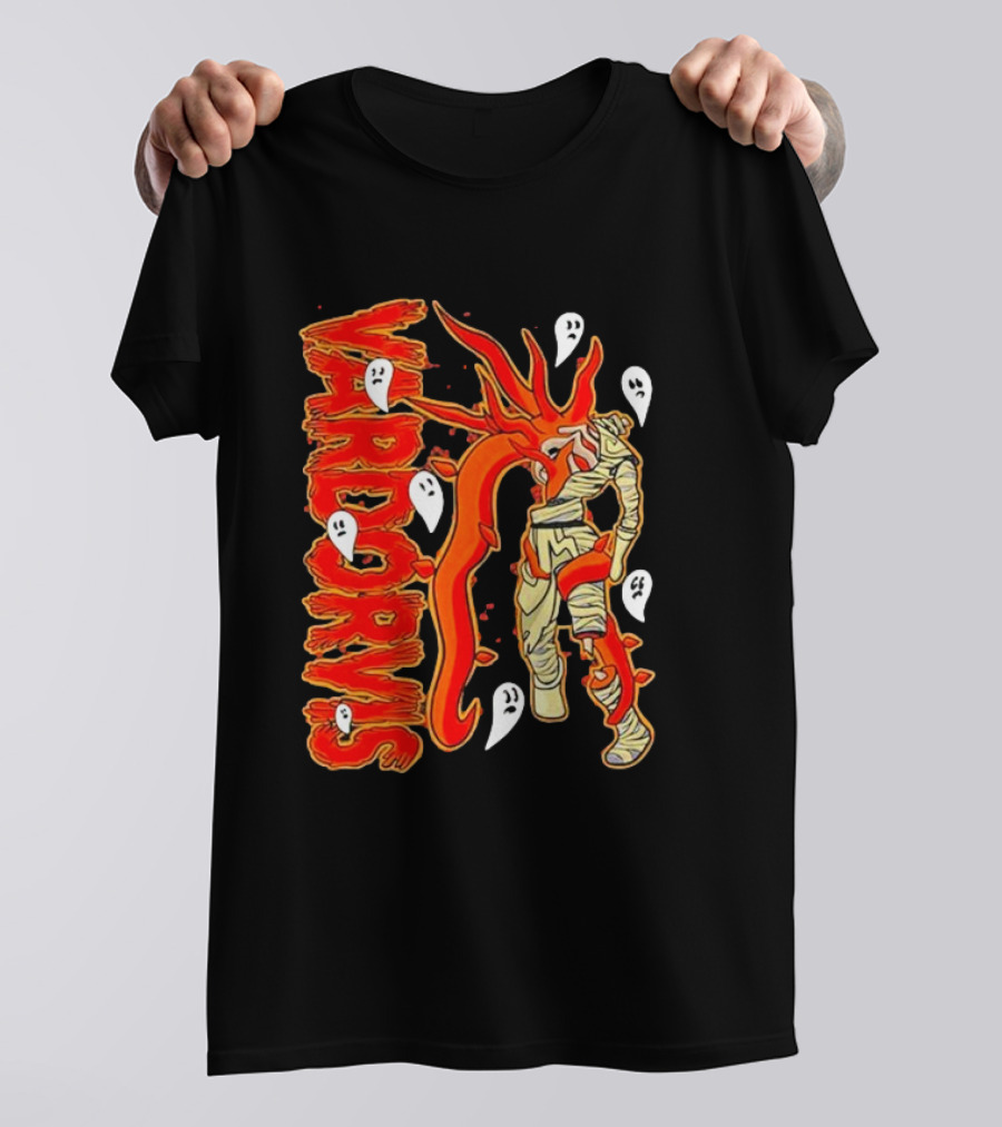 Vardorvis Mummy With Ghosts Foxes T-Shirt