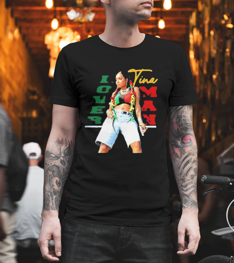 Tina Pinnock Lover Man Reggae Style Vibes T-Shirt