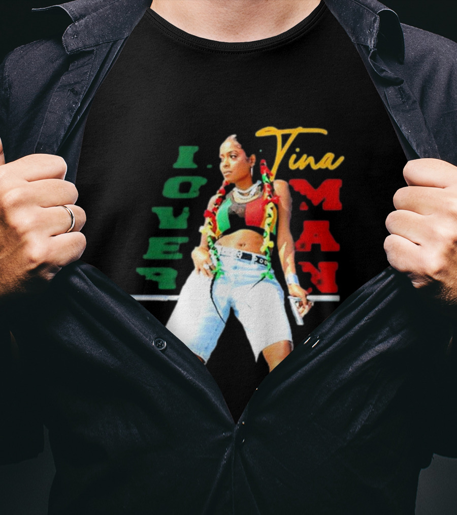 Tina Pinnock Lover Man Reggae Style Vibes T-Shirt