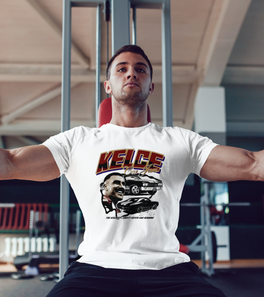 Kelce Car Jam Chevelle True Kelce Seventy-Seven And Running T-Shirt