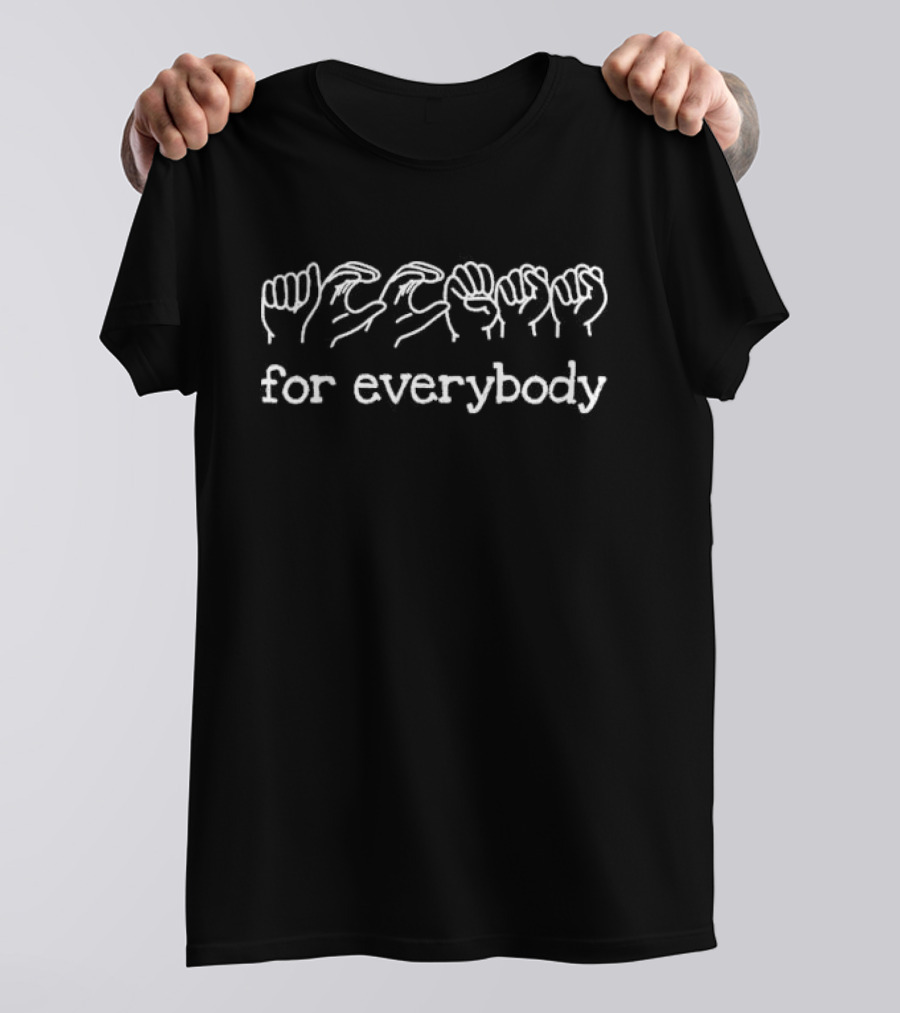 ASL Access For Everybody Dane Advocacy DeafAbuse.org T-Shirt