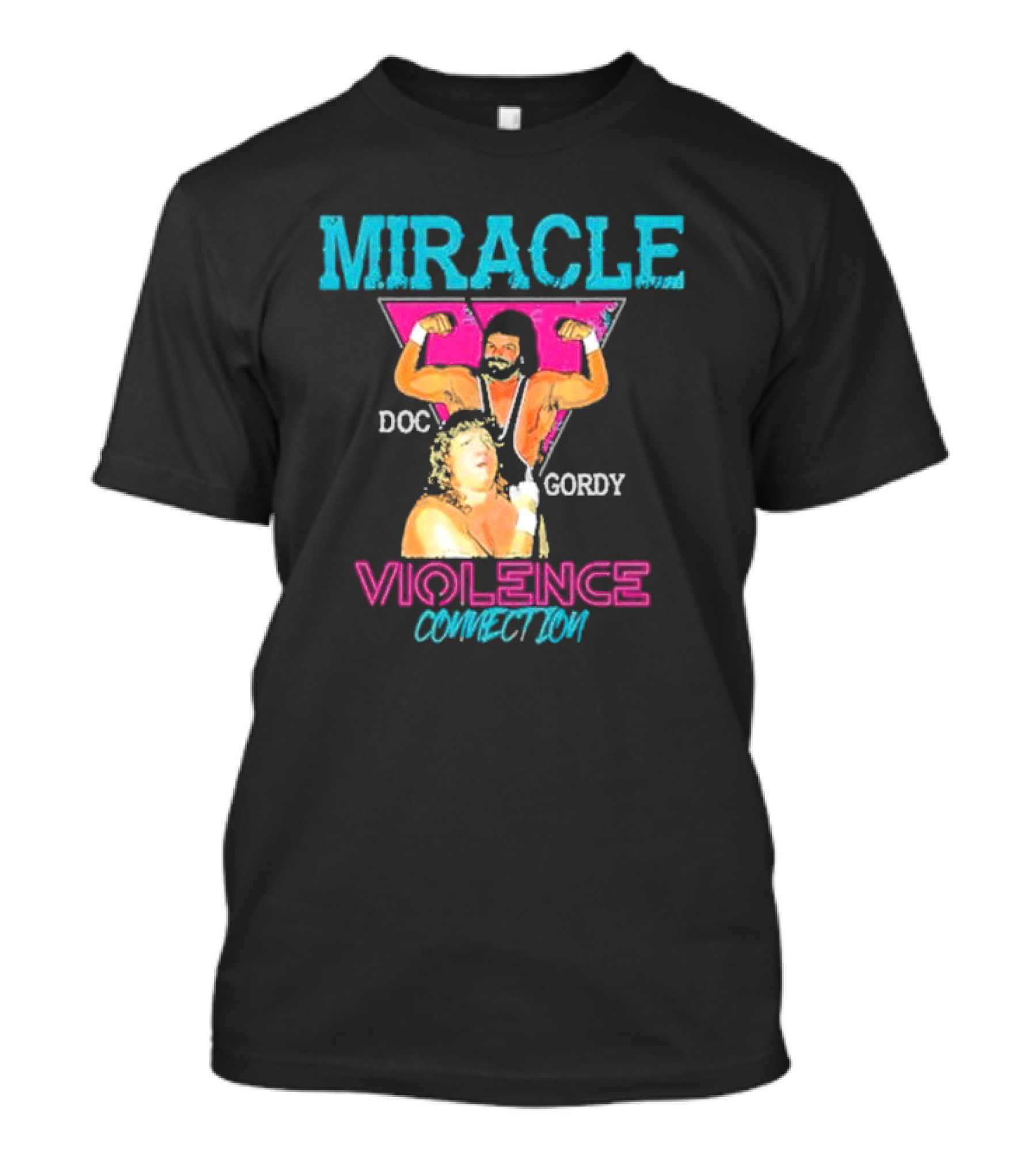 Miracle Violence Connection Doc Gordy Wrestling Icons T-Shirt
