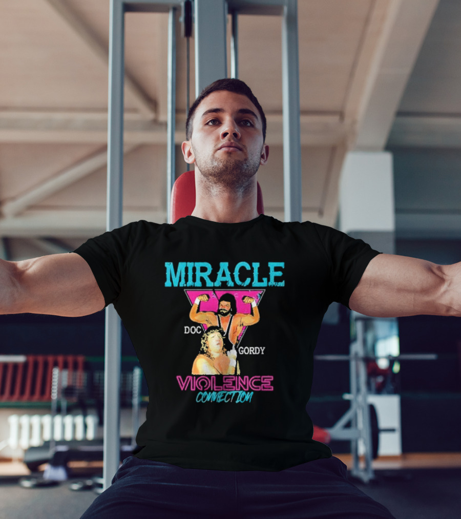 Miracle Violence Connection Doc Gordy Wrestling Icons T-Shirt