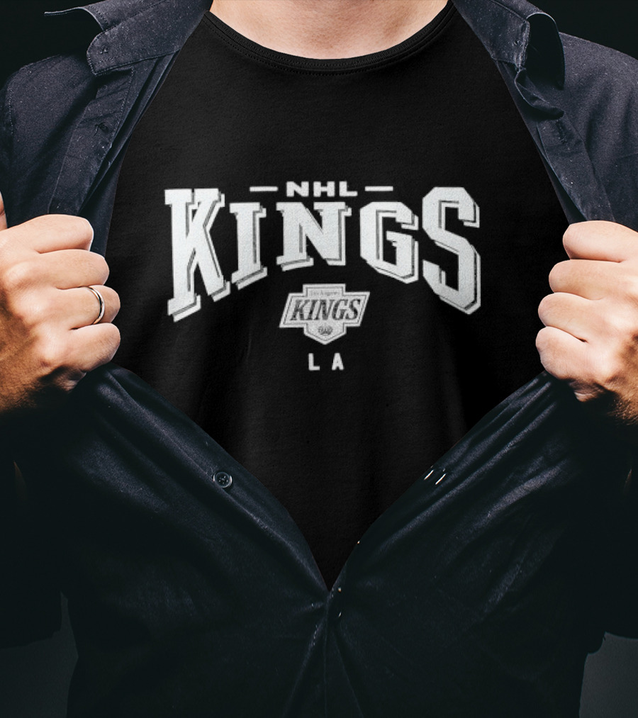 Mitchell And Ness NHL Los Angeles Kings LA Boys T-Shirt