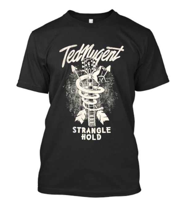Ted Nugent Stranglehold Guitar Snake Arrow T-Shirt