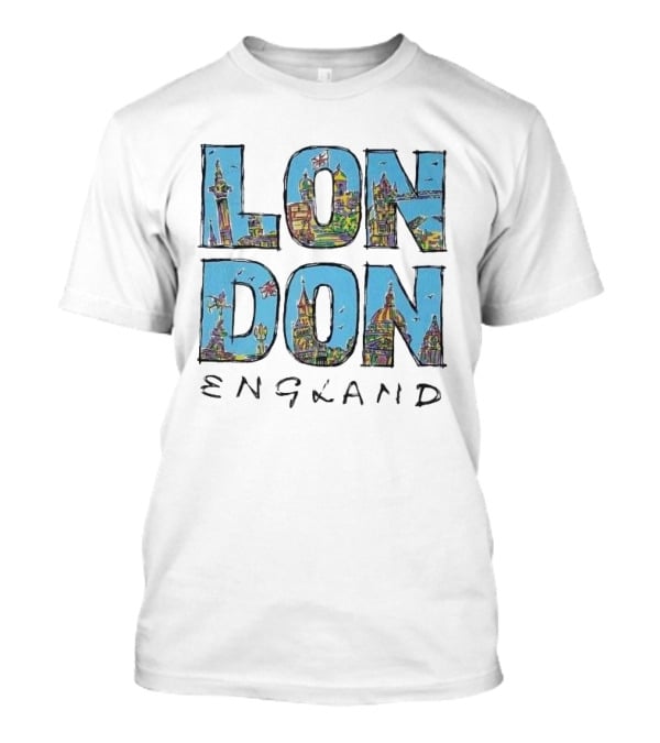 London England Landmarks T-Shirt