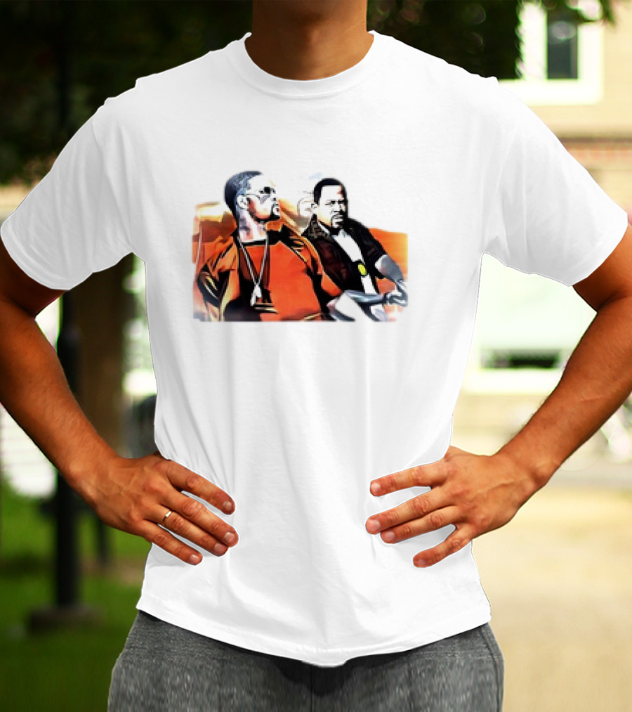 Bad Boys Will Smith Martin Lawrence Iconic Film Duo T-Shirt