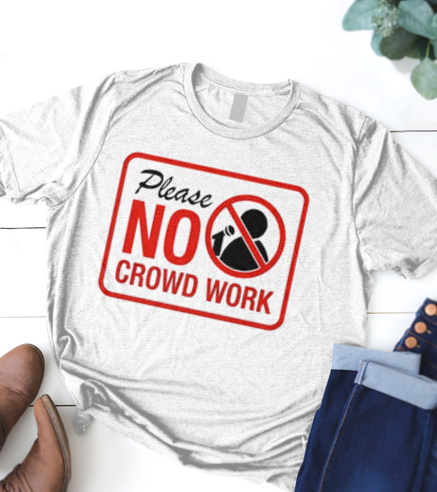 Gianmarco Soresi Please No Crowd Work Retro Mic T-Shirt