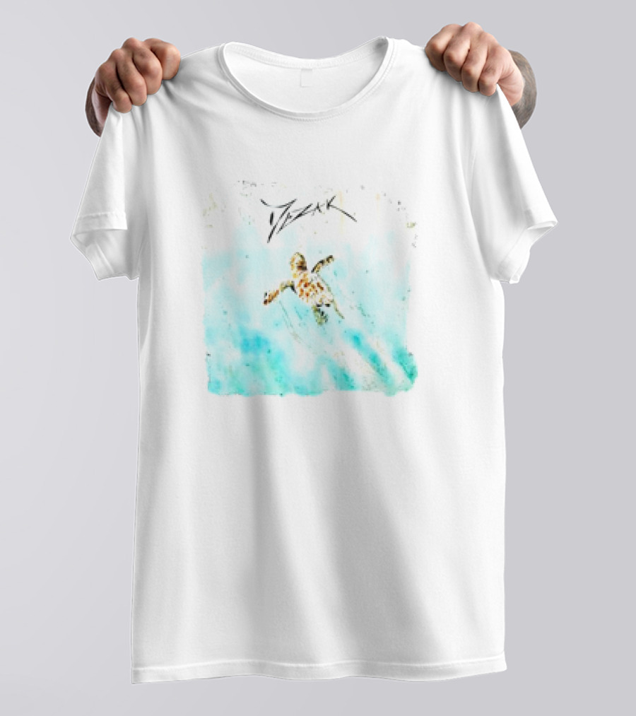Mezak Baby Blue Sea Turtle T-Shirt