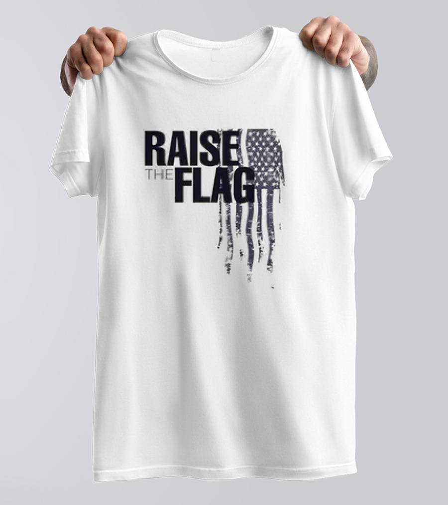 Raise The Flag Supersoft American Flag T-Shirt