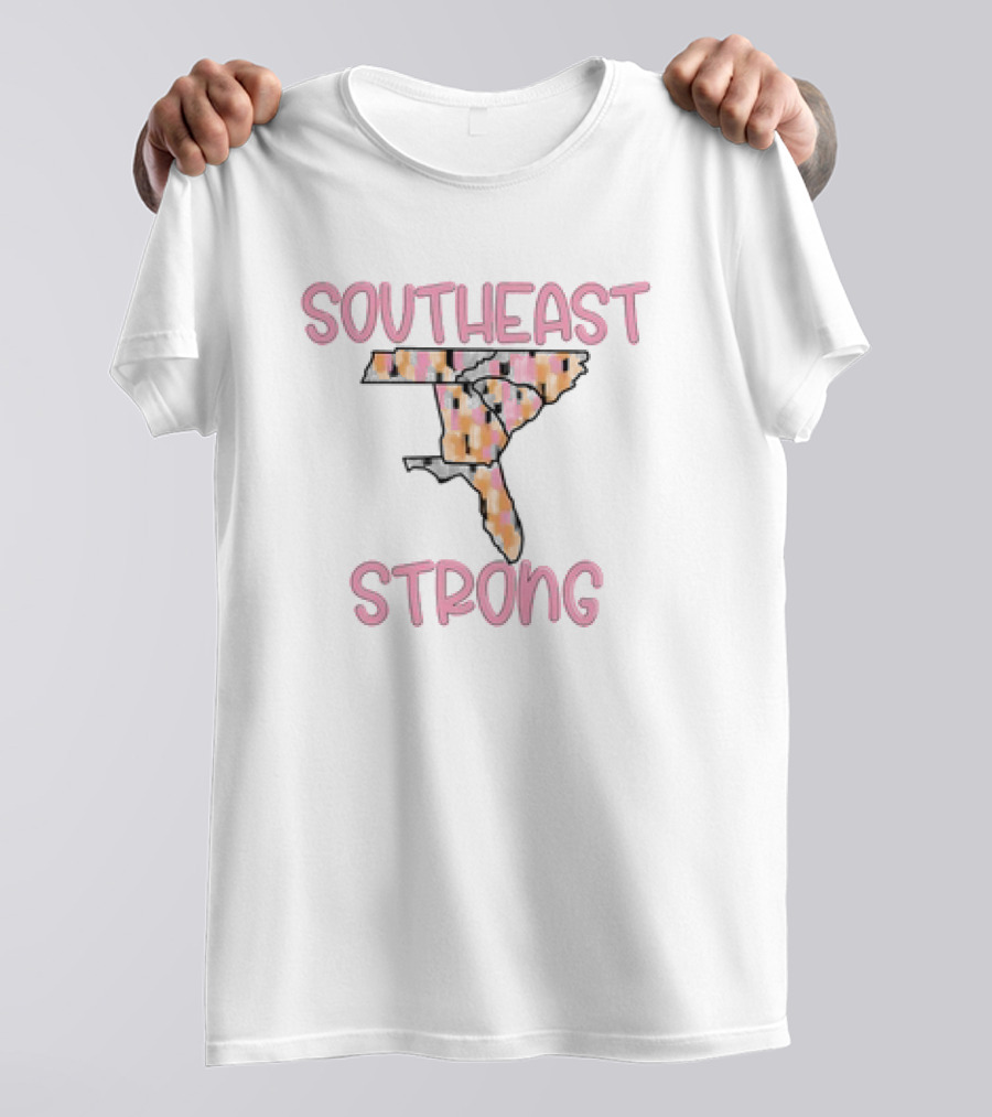 Southeast Strong Retro Vintage Map T-Shirt