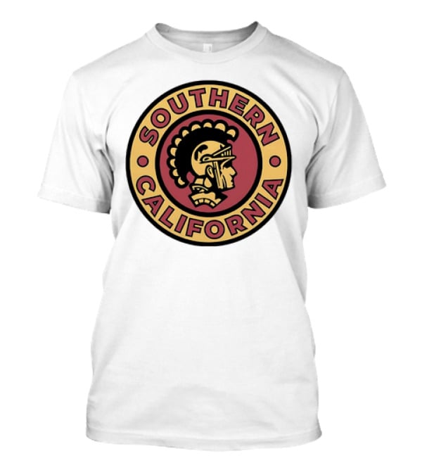 Southern California Trojan Warrior Circle Emblem T-Shirt