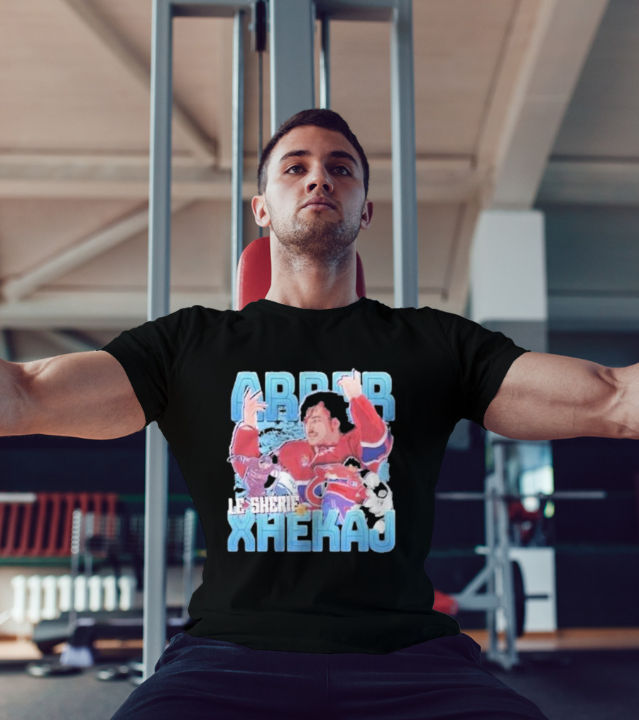Arber Xhekaj Le Shérif Montreal Hockey T-Shirt