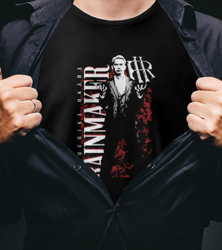 Kazuchika Okada Rainmaker CHR ABV T-Shirt