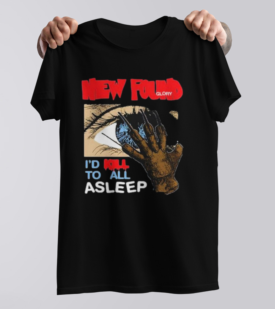New Found Glory Eye Claw I'd Kill To Fall Asleep T-Shirt