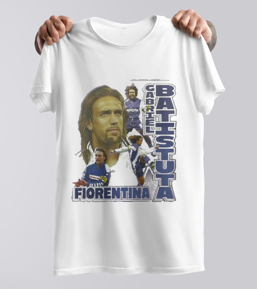 Gabriel Batistuta Fiorentina Football Legend T-Shirt