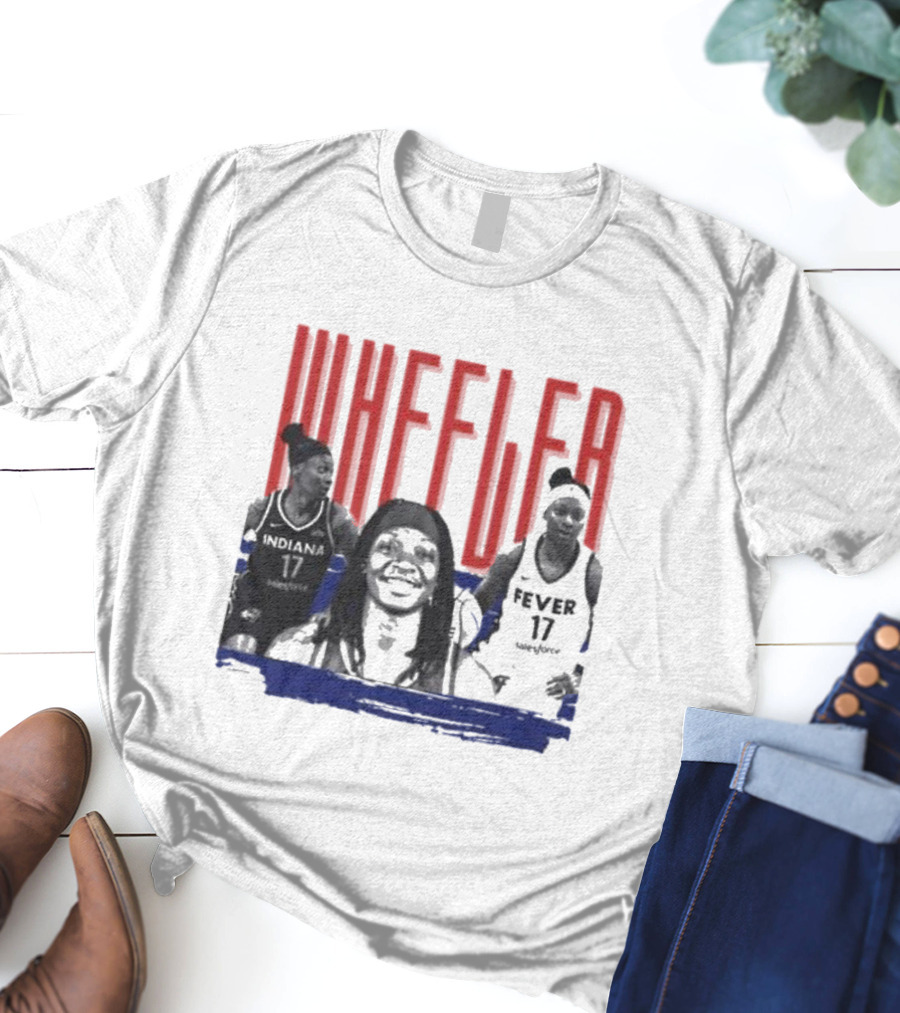 Wheeler Indiana Fever 17 Salesforce T-Shirt