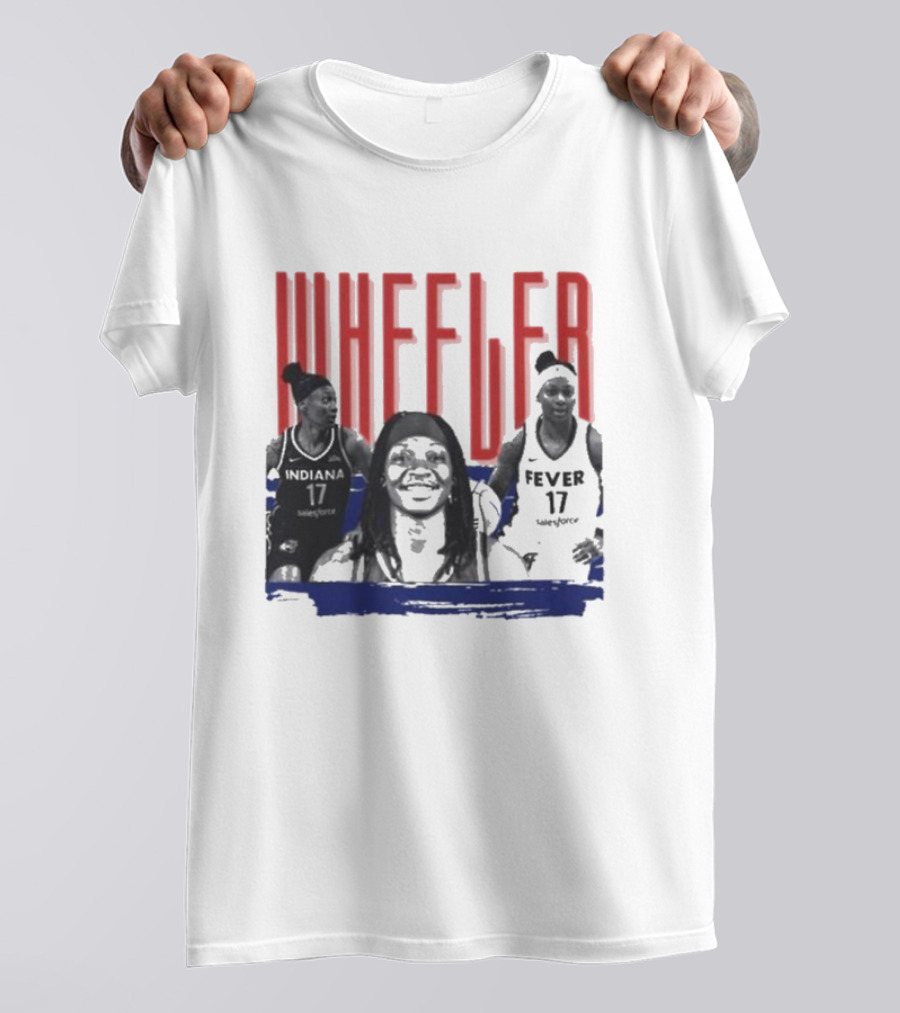 Wheeler Indiana Fever 17 Salesforce T-Shirt
