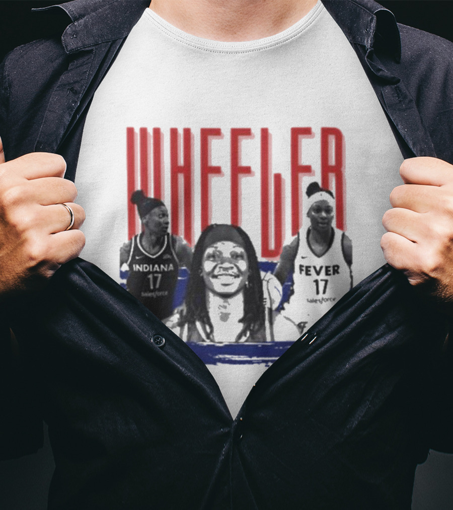 Wheeler Indiana Fever 17 Salesforce T-Shirt