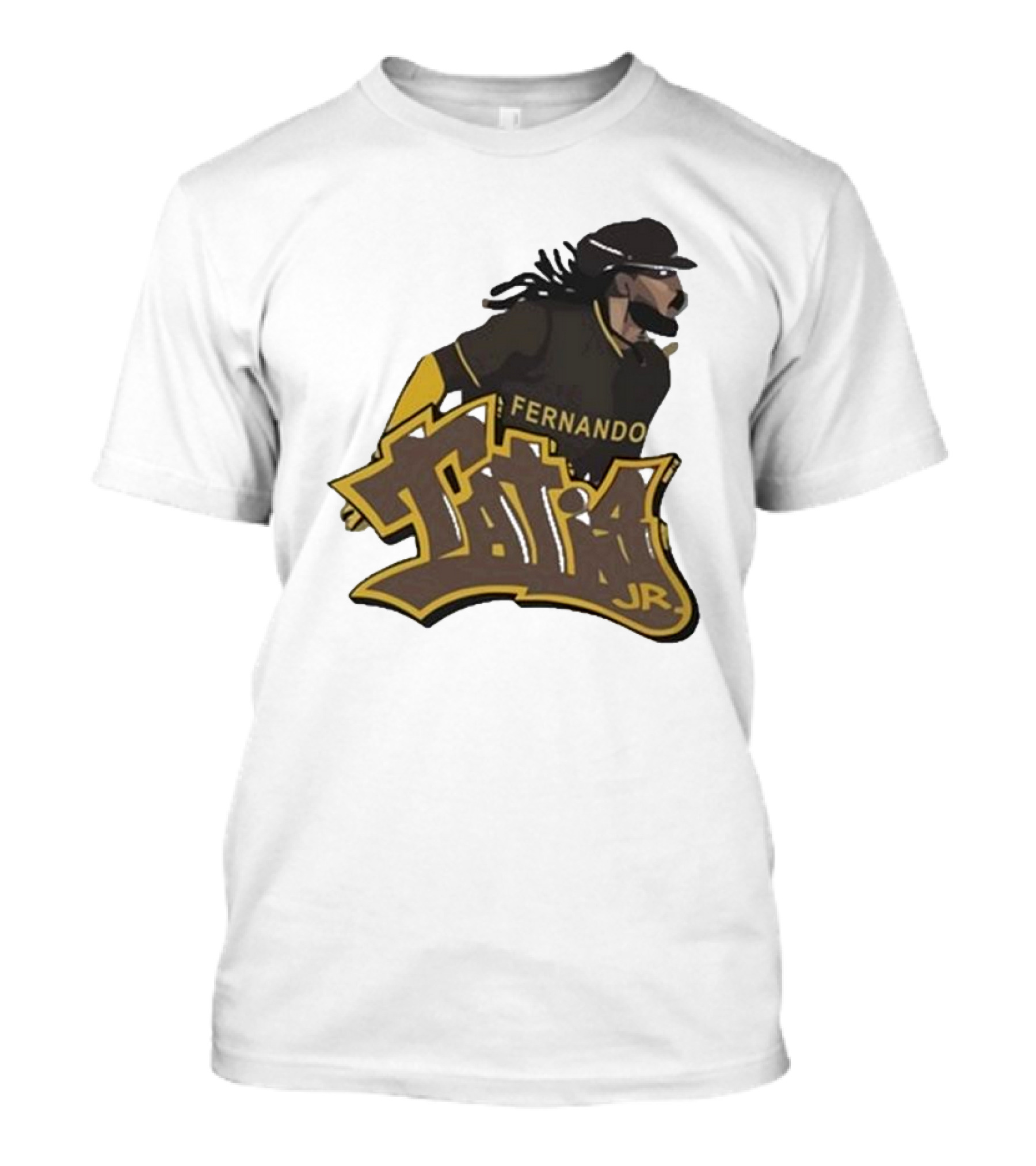 San Diego Padres Fernando Tatis Jr Player Graffiti T-Shirt