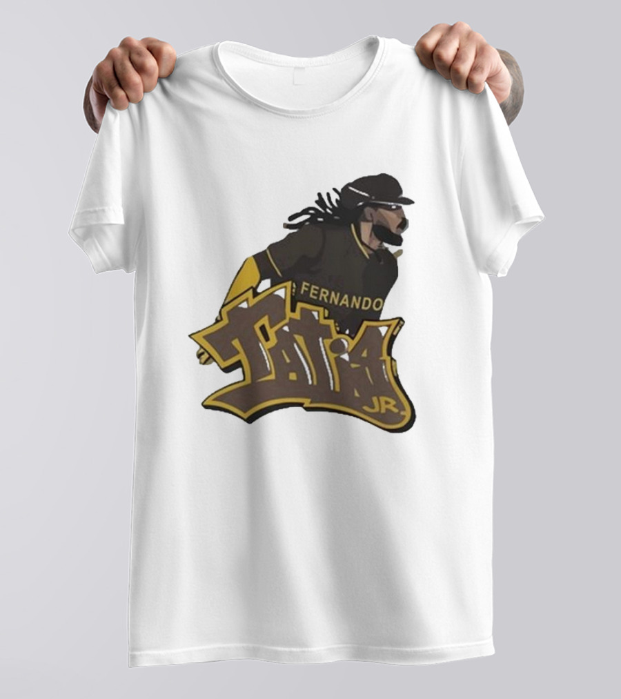 San Diego Padres Fernando Tatis Jr Player Graffiti T-Shirt