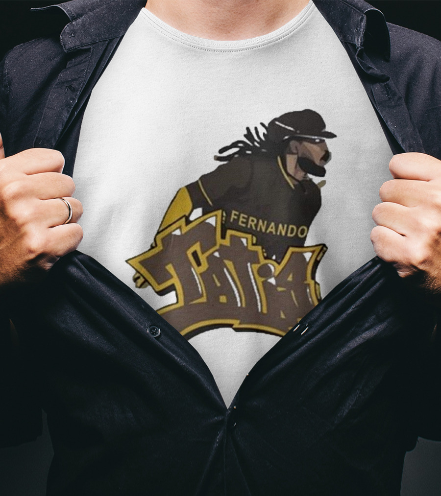 San Diego Padres Fernando Tatis Jr Player Graffiti T-Shirt