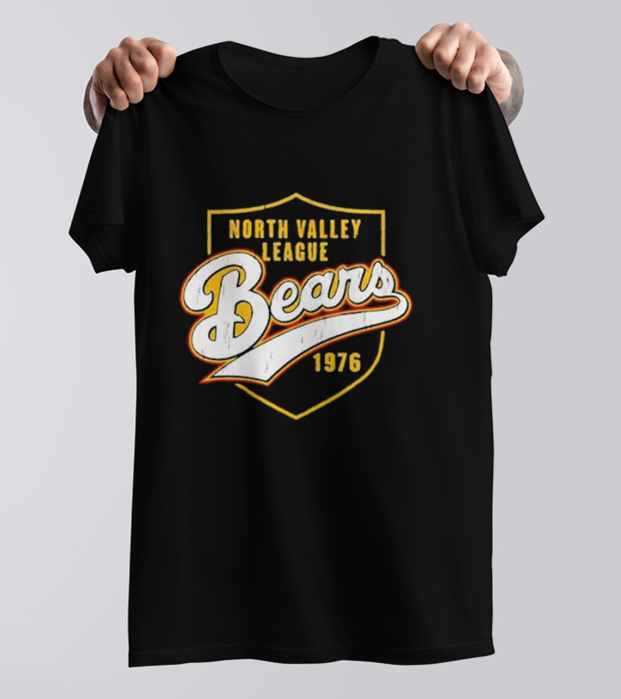 North Valley League Bears 1976 T-Shirt