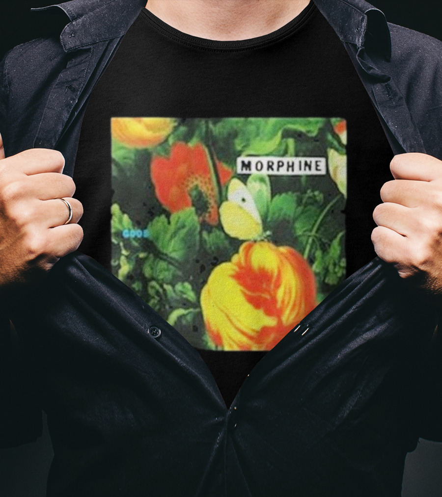 Morphine Good Floral Butterfly Garden T-Shirt