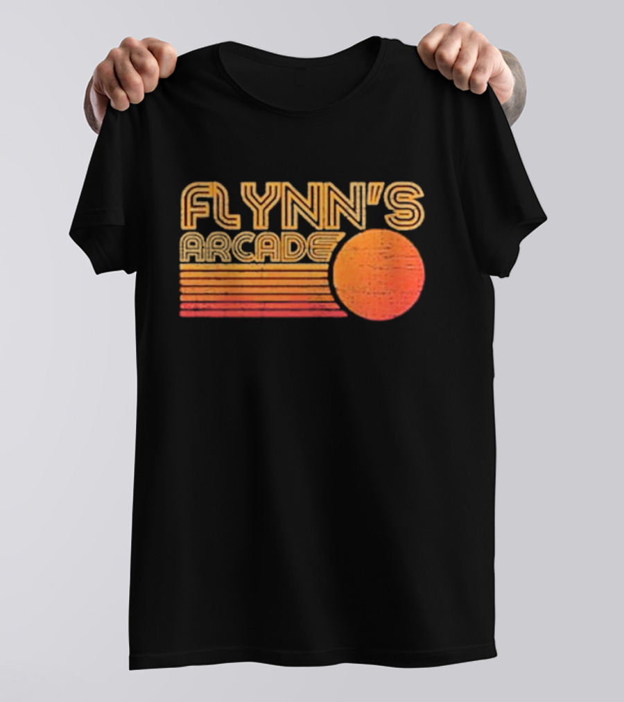 Flynn's Arcade Sunset Vintage T-Shirt